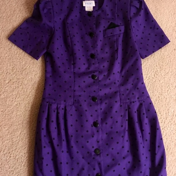 Peri Petites Polka Dot Dress - Picture 2 of 8